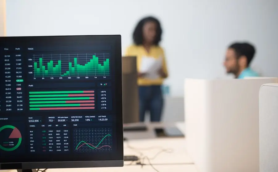 Dashboard e report dei dati di marketing